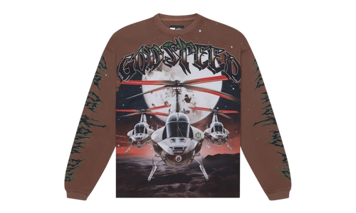Men's Air Strike LS T-shirt "Mocha" HFM408HS