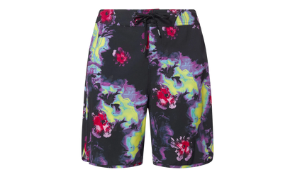 19" Floral Splash Boardshort "Acid Flower Print" FOA404305 9T6