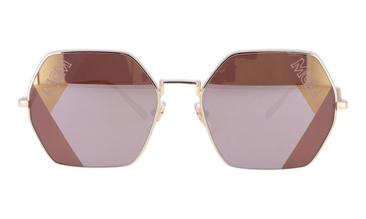 Hexagon Sunglasses "Shiny Gold" MCM126S-717