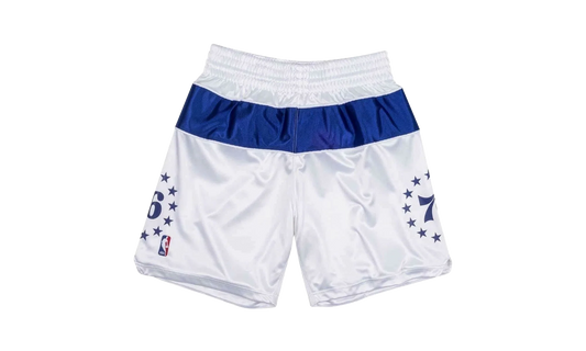 NBA Authentic Shorts "2003 Philadelphia 76ers - White" ASHRAC19102 P76WHIT03
