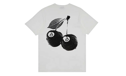 Cherries Tee "White" STUS449