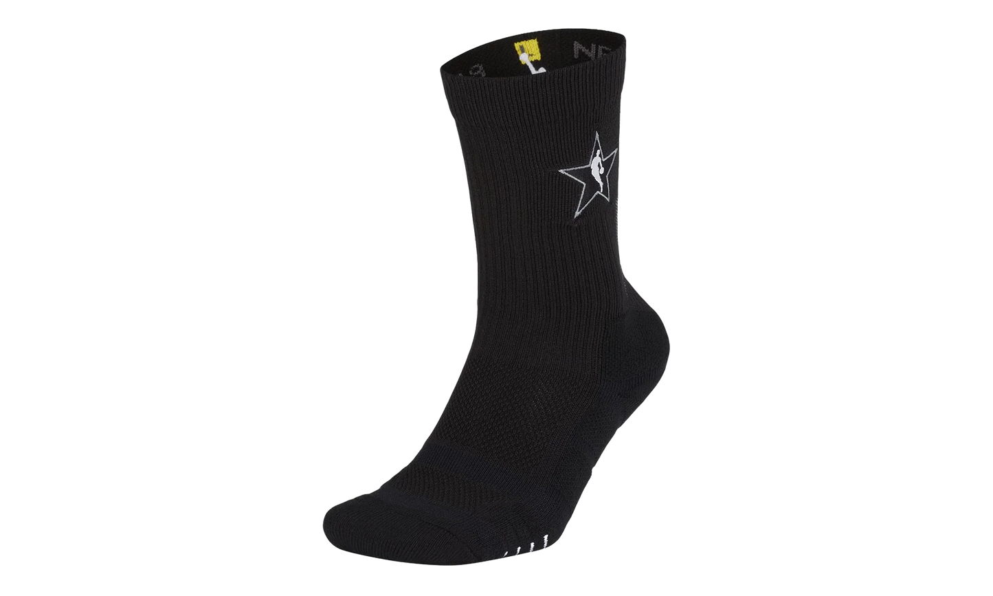 Air Jordan NBA All Star Game Elite Crew Socks "Black" SX6288 010