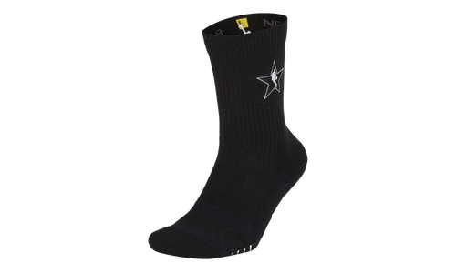 Air Jordan NBA All Star Game Elite Crew Socks "Black" SX6288 010