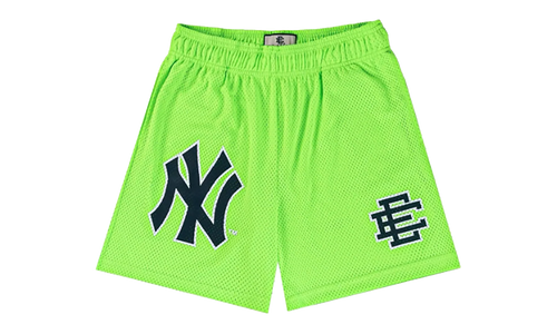 EE Basic Shorts "New York Yankees - Neon Green" EE207