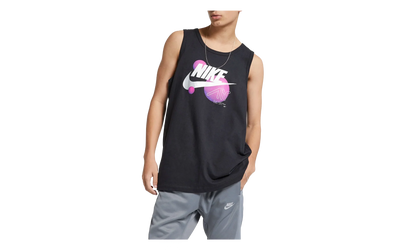 Air Logo Sleeveless Tank Top "Black / Purple" CI2992 010