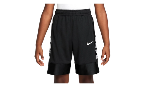 Dri-Fit Elite Stripe Basketball Shorts GS "Black White" FN8326 010