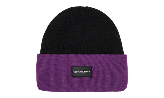 TC Stretch Logo Beanie "Blackout / Ultra Purple" FOS900936 9EB