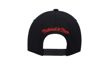 NBA Team 2 Tone 2.0 Stretch Snapback Cap "Portland Trail Blazers - Black / Red" HHSS3265 PTBYYPPPBKRD