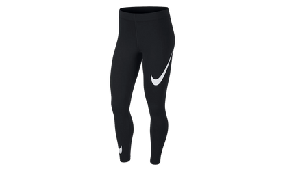 Sportswear Leg-a-see Swoosh Leggings WMNS "Black / White" CJ2655 013