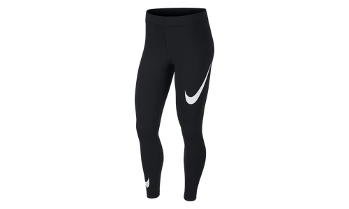 Sportswear Leg-a-see Swoosh Leggings WMNS "Black / White" CJ2655 013