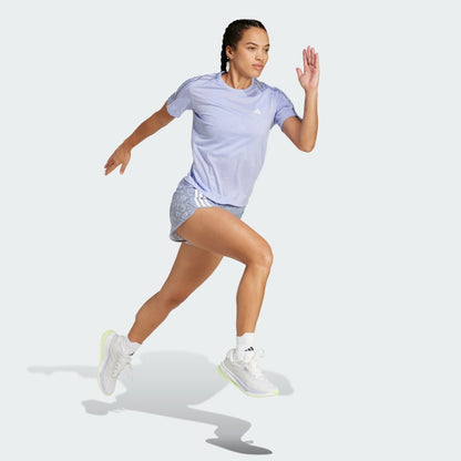 Women's adidas Own the Run CLIMACOOL 3-Stripes Shorts