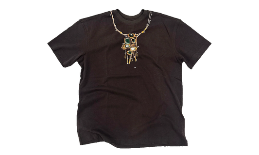 Gemstone Necklace Print T-Shirt "Dark Grey" BC24SSTE02 DRKGREY