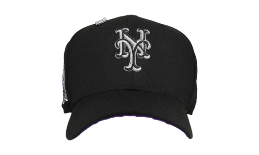 59FIFTY New York Mets 40th Anniversary Fitted Hat "Black / Purple" NE191
