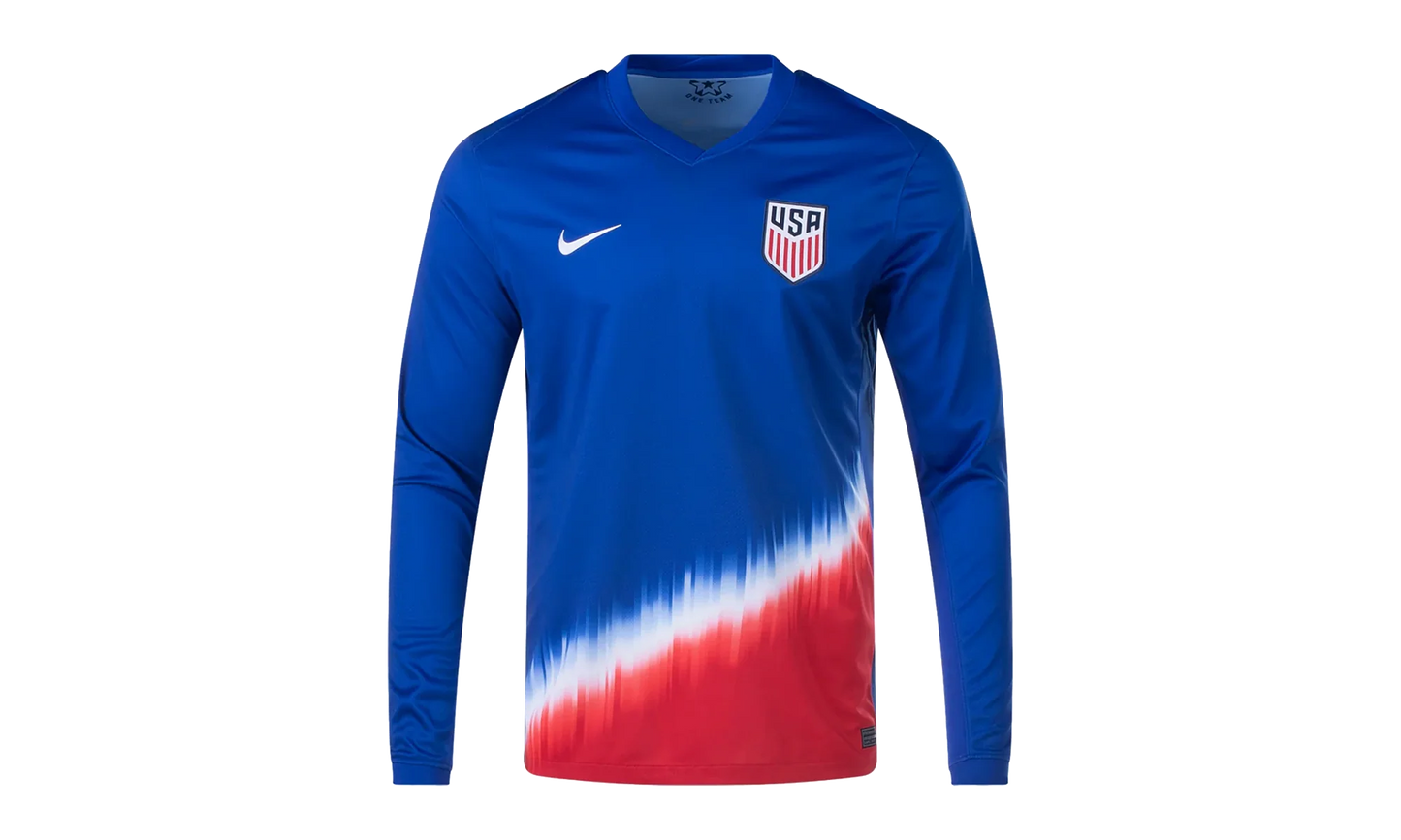 Dri-FIT Soccer Long-Sleeve Replica Jersey "USMNT 2024 Stadium Away" FJ1263 417