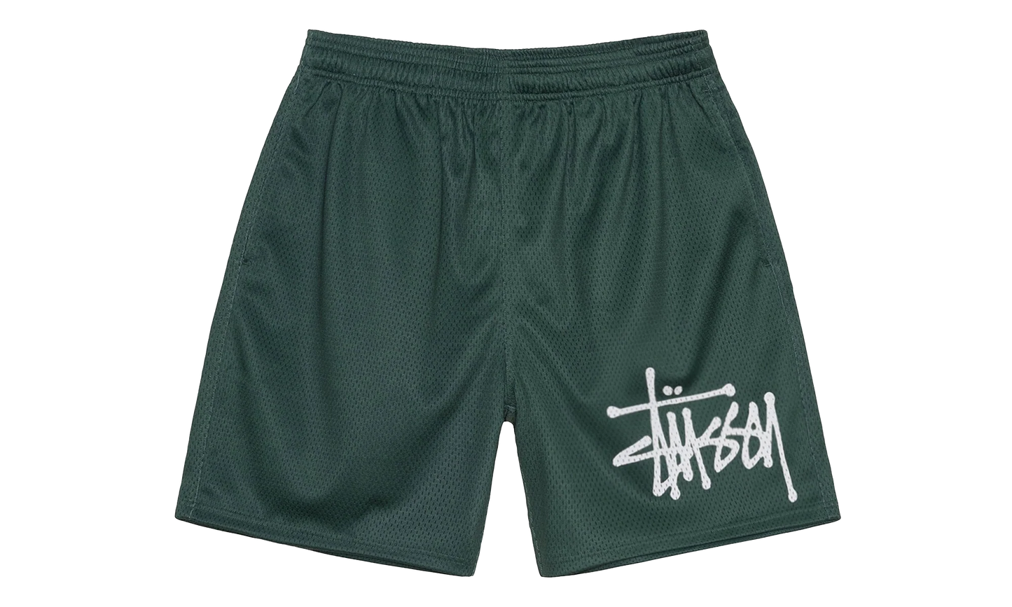 Big Basic Mesh Short "Spruce" STUS433