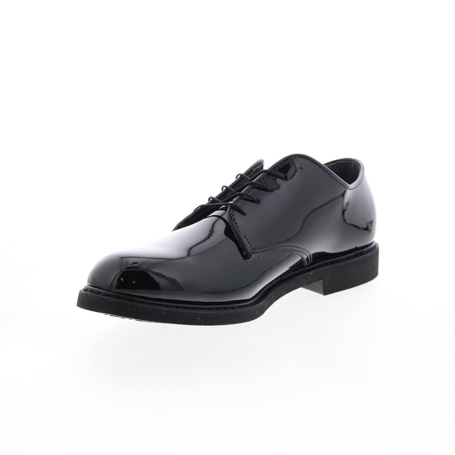 Altama O2 High Gloss Oxford Tuxedo Mens Black Wide Oxfords Plain Toe Shoes