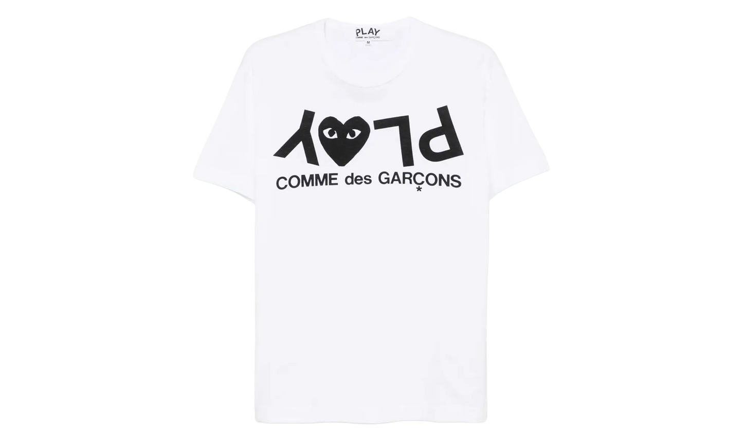Logo Print T-Shirt "White" AX T068 051 1