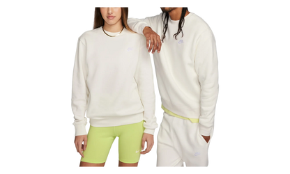Sportswear Club Fleece Crewneck Sweatshirt "Sail / White" BV2662 133