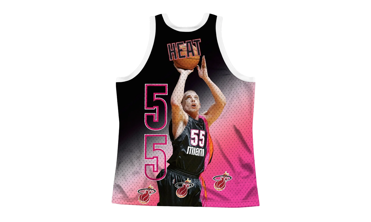 NBA Behind The Back Jersey "Miami Heat Jason Williams" MSTKMI19002 MHEWHITJWI