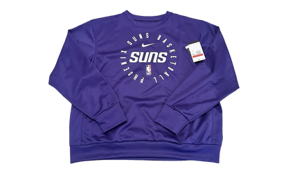 NBA Phoenix Suns Standard Issue Dri-Fit Crewneck Sweatshirt "Purple" FV1806 566