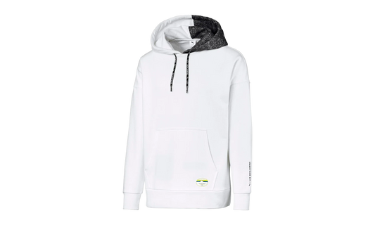LES BENJAMINS HOODIE "Puma White" 595470 02