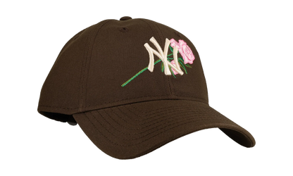 9TWENTY New York Yankees Premium Adjustable Hat "Walnut / Rose" NE334