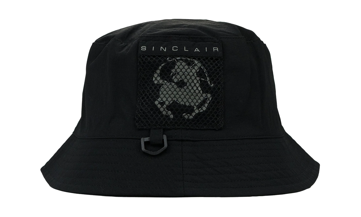Mesh Pocket Bucket Hat "Black" SLR XACC 0006