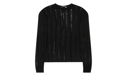 Daniel Ladder Stitch Oversize Sweater "Black" ADR MTPS 0003