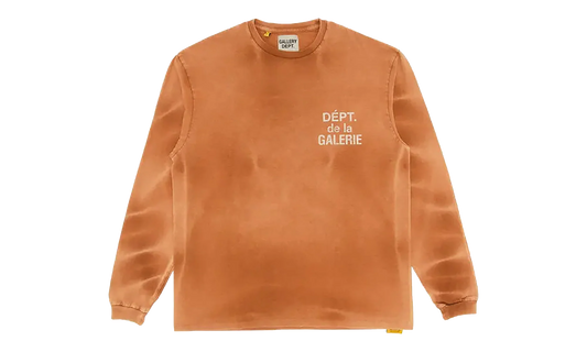 French Long Sleeve Tee "Cocoa" GD052