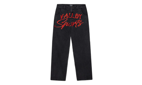 Symbol Denim Pants "Black" VAL164