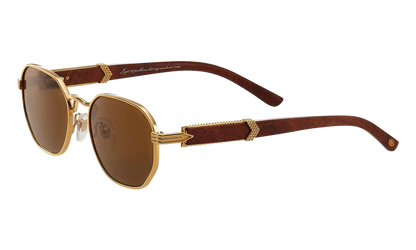 Detroit Player Atelier Mirage Woods "Yellow Gold / Brown" WDDP2 0002 22D3