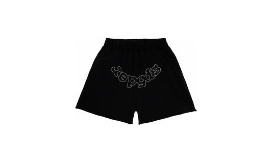 OG Logo Embroidered Sweatshort "Black" SP5der251