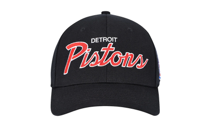 NBA Team Script 2.0 Stretch Snapback Cap "Detroit Pistons - Black" HHSS3281 DPIYYPPPBLCK
