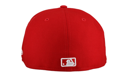 59FIFTY Los Angeles Dodgers 2020 World Series Fitted Hat "Red / White" 123451300073