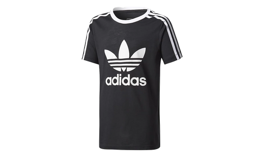 3 Stripes Tee GS "Black / White" BQ3945