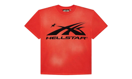 SPORTS LOGO T-SHIRT "Red" HSR249