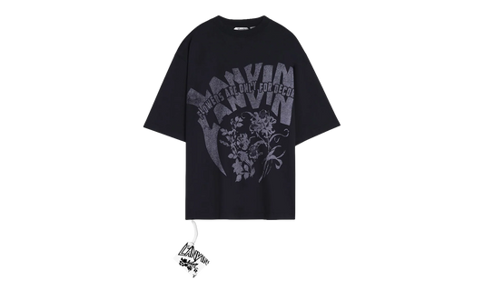 PRINTED OVERSIZED TEE "Black" RU TS0026 J120 P24 10
