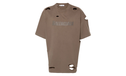 Distressed Graphic T-Shirt "Taupe" 651795 TKVB8 0718