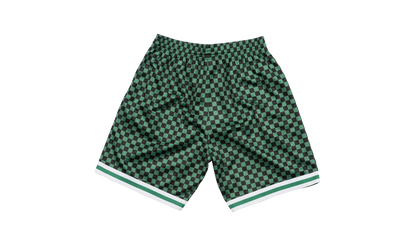 NBA Checked Swingman Shorts "Boston Celtics - Green" BA3A4I BCE E N09