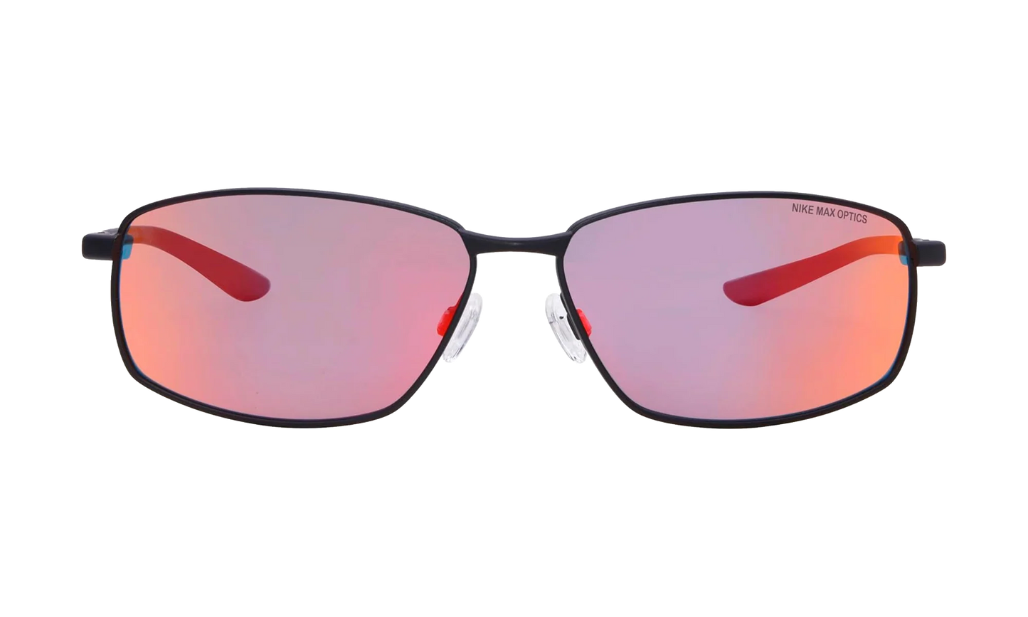 PIVOT SIX M SUNGLASSES "BLACK / DARK GREY / GREY / RED MIRROR" DQ0927 011