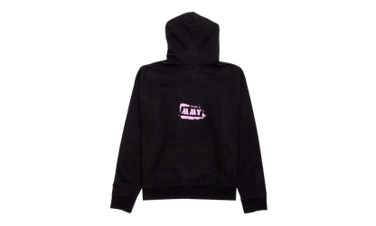 MMY x Champion Teddy Bear Logo Hooded Sweatshirt "Black Pink Multi" A09HD712 BLACK