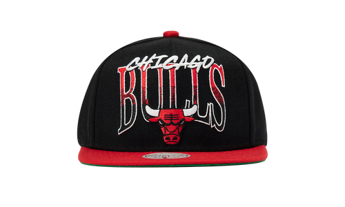 NBA Rise Up Snapback Cap "Chicago Bulls - Black" HS8507 CBUBLCK