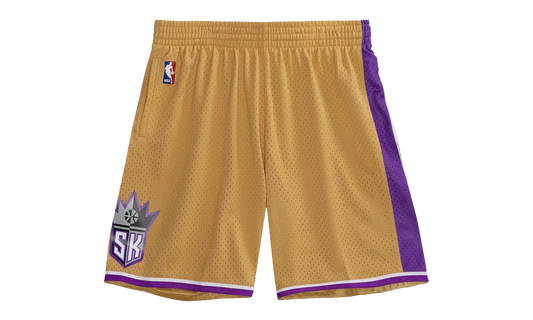 NBA Swingman Shorts "2005 Sacramento Kings - Gold" SMSHAC19179 SKILTGD05