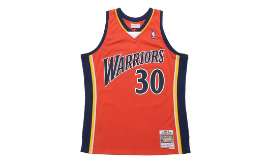 NBA Stephen Curry Swingman Alternate Jersey "2009-10 Golden State Warriors - Dark Orange" SMJYAC18086 GSWDKOR09SCU