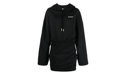 For All Hooded Sweatdress WMNS "Black" OWDB423C99JER0011001