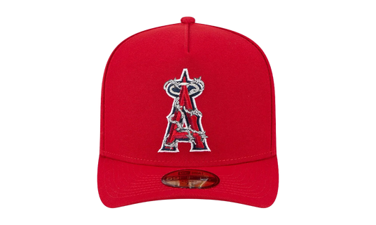 59FIFTY Anaheim Angels Fence A-Frame Fitted Hat "Red" 60693489