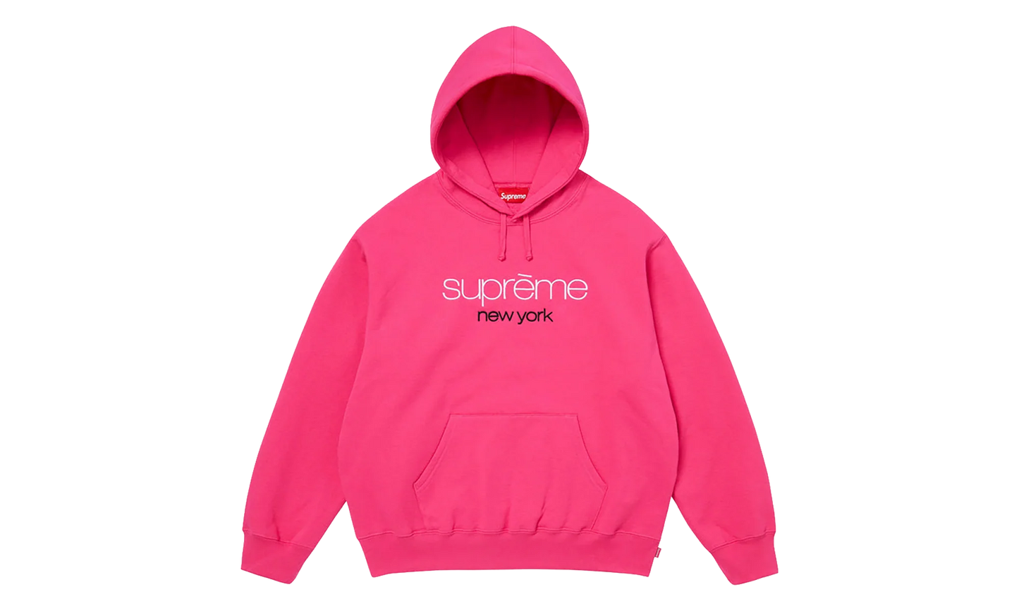 Classic Logo Hooded Sweatshirt "SS26 - Bright Fuchsia" SU27101