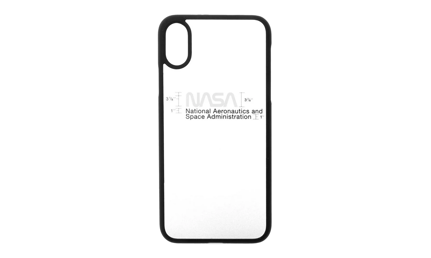NASA Print Iphone XS Phone Case "Silver" HMPA003F197390189188