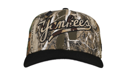 59FIFTY New York Yankees 1999 World Series Fitted Hat "Black / Real Tree" NE253