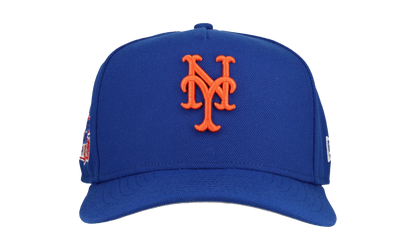 9FIFTY New York Mets 1986 World Series A Frame Snapback Hat "Royal Blue" NE180